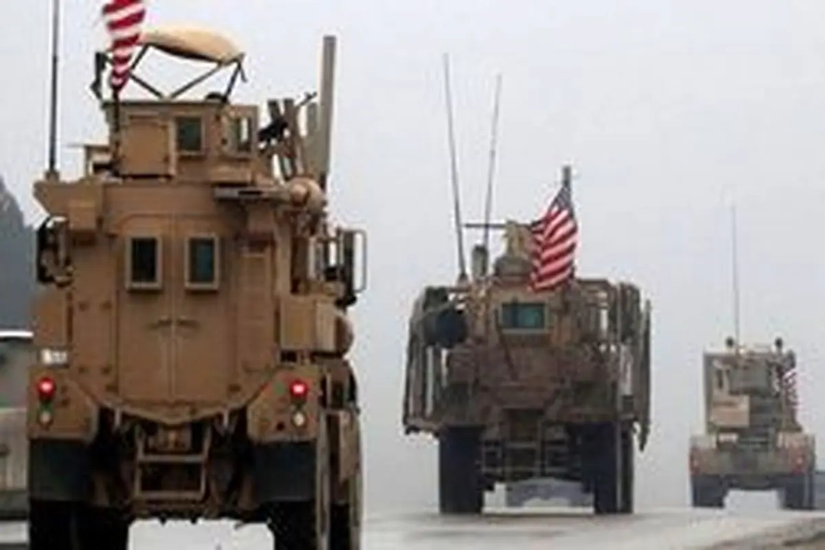 استقرار تجهیزات نظامیان آمریکا در مرز عراق و سوریه