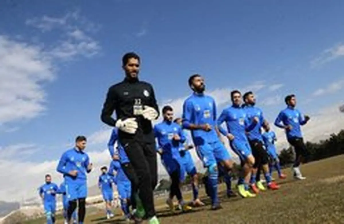 تمرین استقلالی‌ها لغو شد