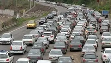 ترافیک سنگین در محور‌های مازندران