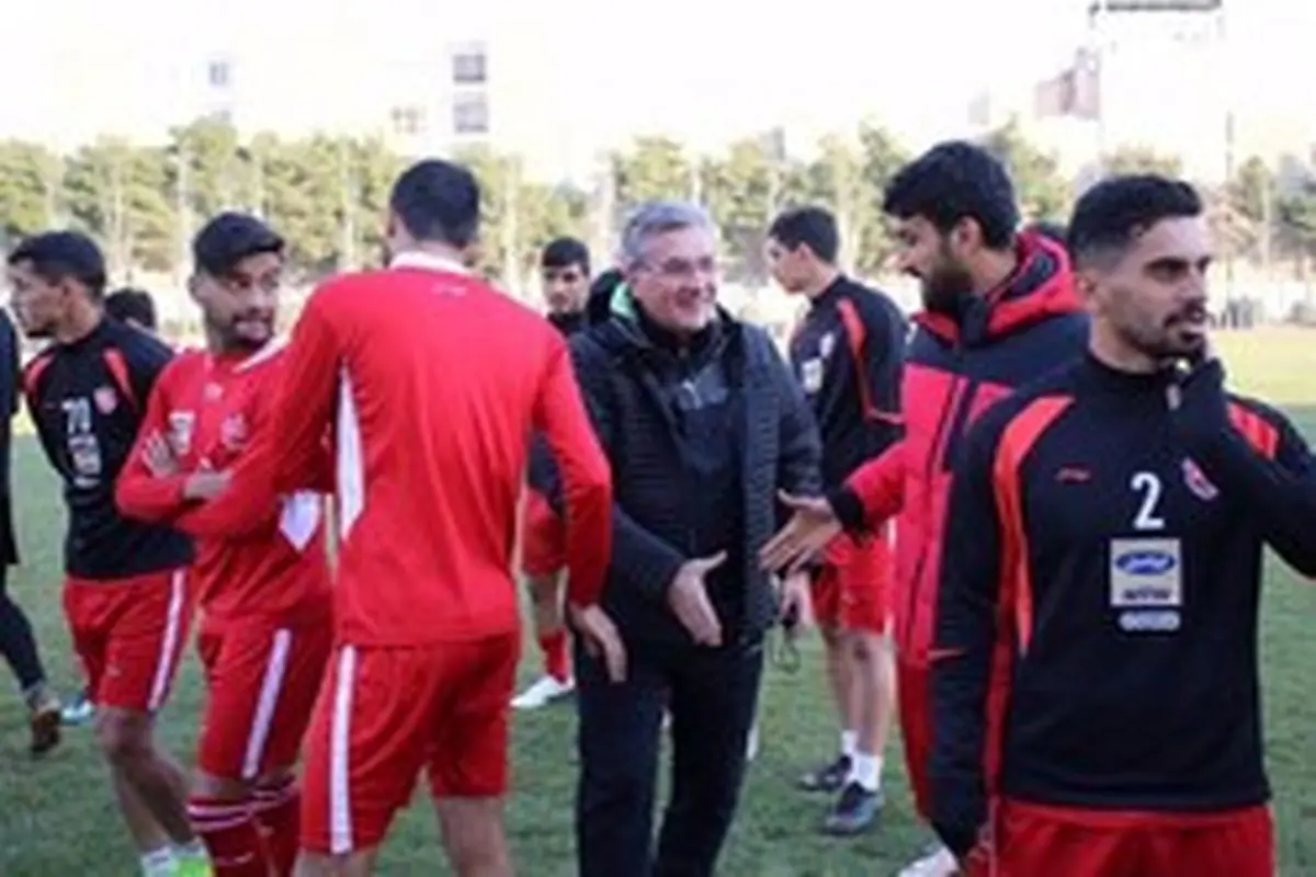 گزارش تمرین امروز پرسپولیسی ها