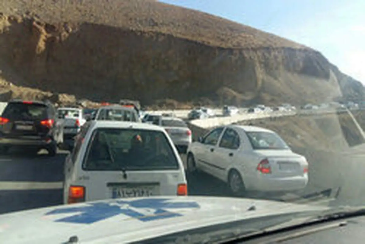 ترافیک سنگین در محور هراز