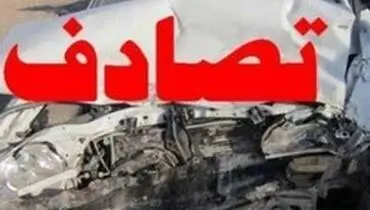 تصادف مرگبار اتوبوس شرکت واحد و موتورسیکلت