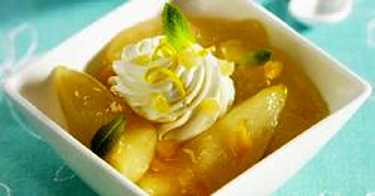 طرز تهیه کمپوت گلابی