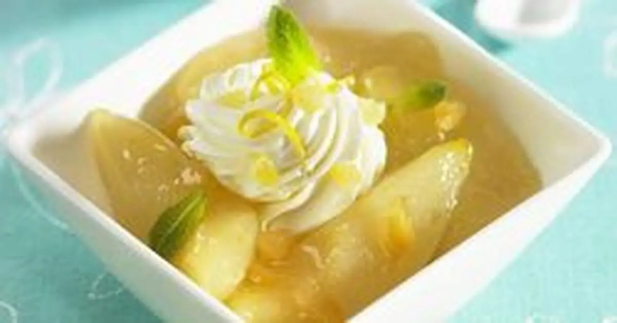 طرز تهیه کمپوت گلابی