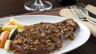 سرقت استیک مقابل دوربین مداربسته رستوران
