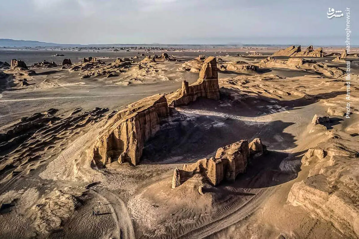 نمایی دیدنی از کویر لوت
