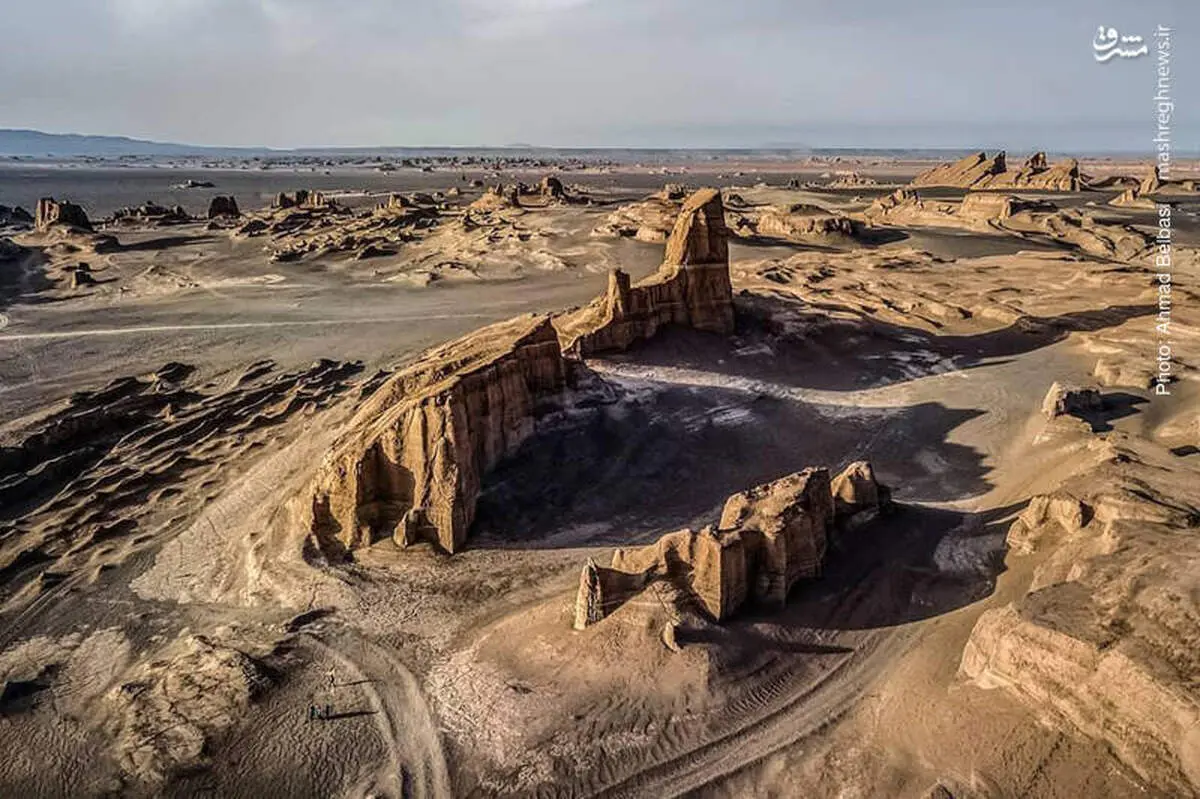نمایی دیدنی از کویر لوت