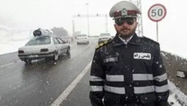کولاک محور فیروزکوه به سمنان را مسدود کرد