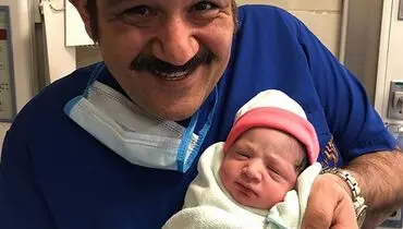 «مهران غفوریان» پدر شد +عکس