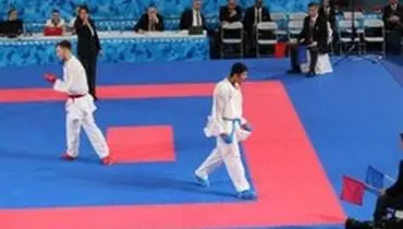 صعود عسگری به فینال کاراته وان دوبی