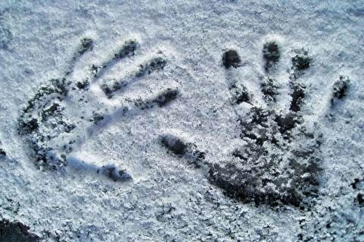ویدیو| کشف جنازه یخ زده مرد گمشده