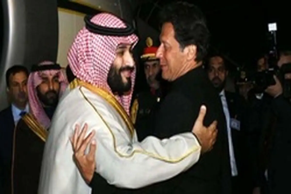 ورود ولیعهد سعودی به پاکستان