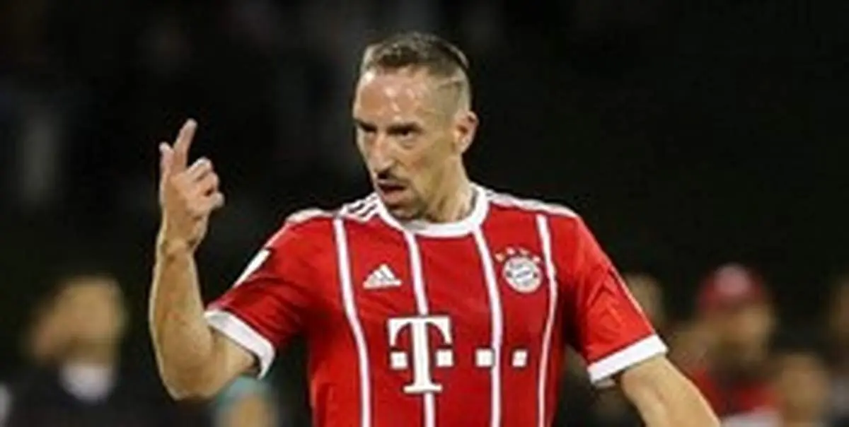 فرانک ریبری یکبار دیگر پدر شد