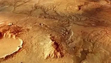 کشف ردی از رودخانه‌ها بر سطح مریخ