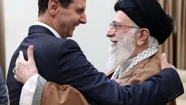 عکسی دیدنی از رهبر انقلاب و بشار اسد