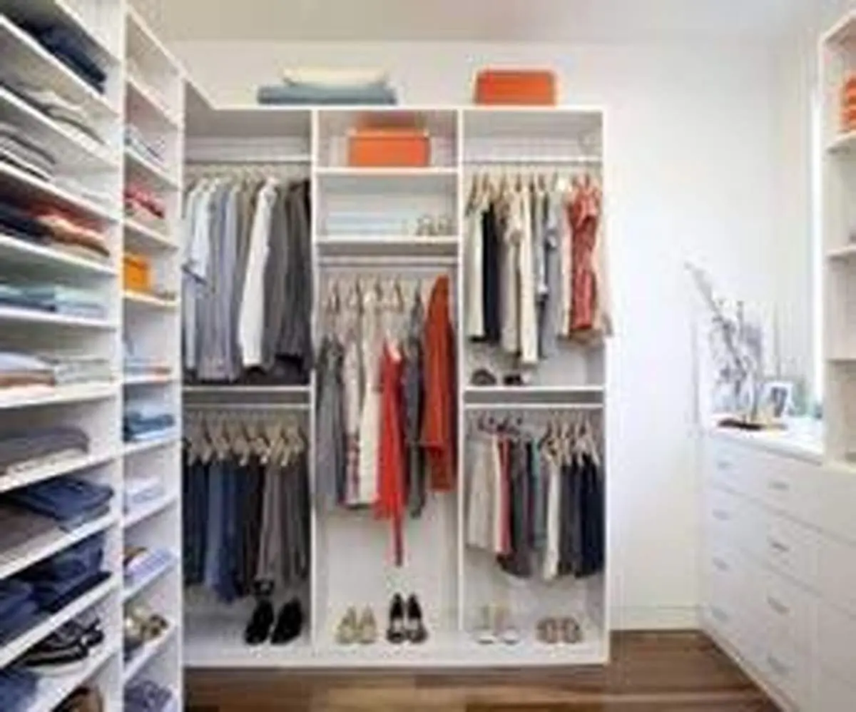 ایده‌هایی برای استفاده بهینه از کمد لباس