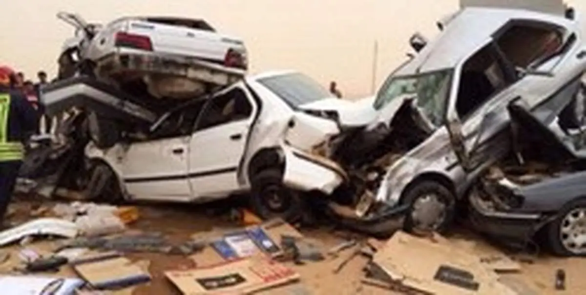 هزینه ۱۵۰،۰۰۰،۰۰۰،۰۰۰،۰۰۰ تومانی تصادفات برای کشور