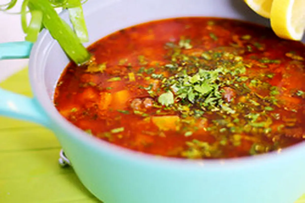 طرز تهیه یک نوع سوپ خوشمزه مخصوص زمستان