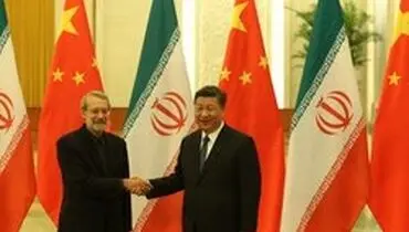 توئیت ظریف درباره سفر لاریجانی به چین