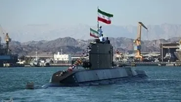 حضور زیردریایی فاتح و ناوشکن سهند در رزمایش ولایت ۹۷