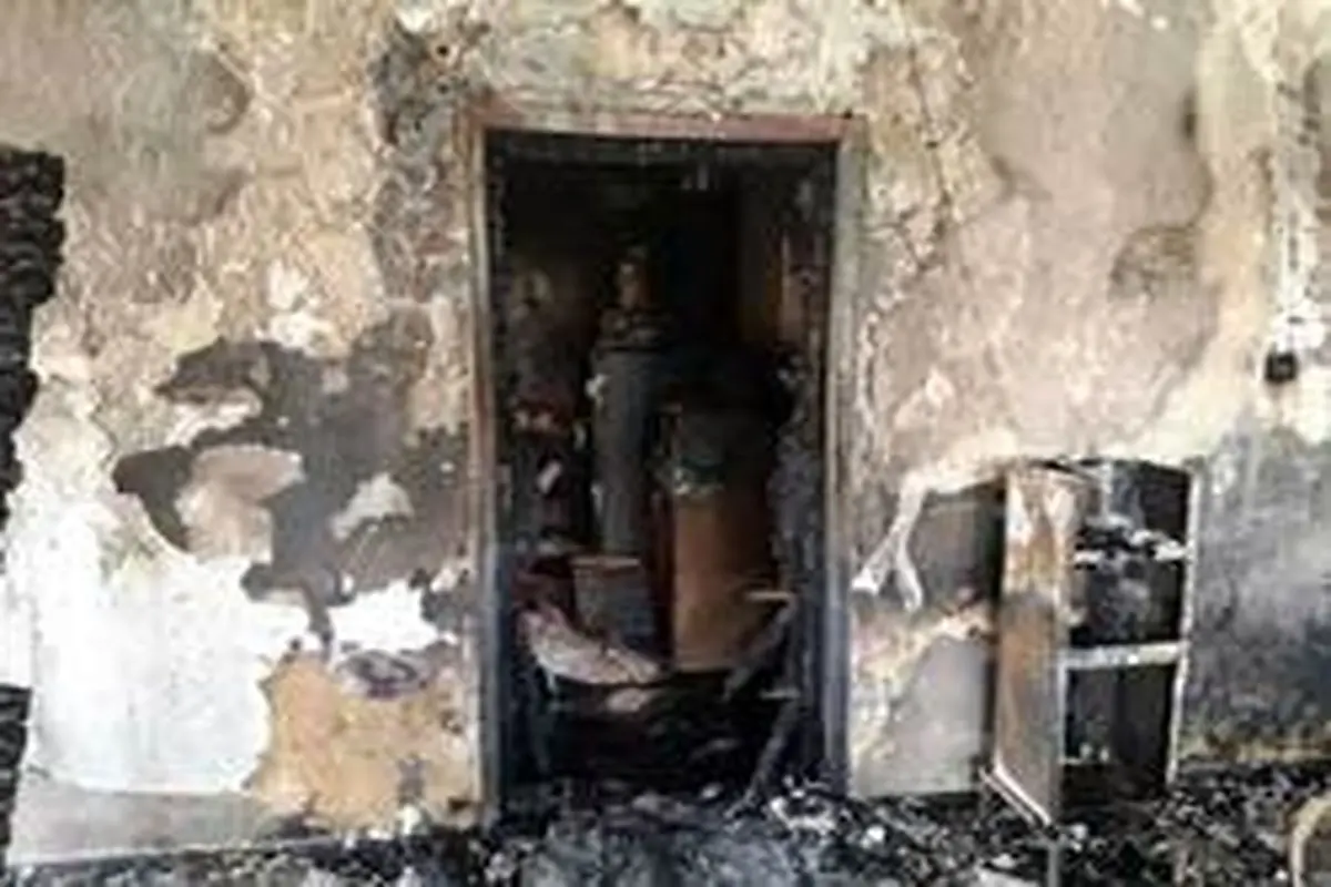 اداره اوقاف ماهشهر به آتش کشیده شد