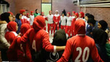 دیدار تیم های فوتبال بانوان ایران و بلاروس