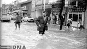 سیل در تهران به روایت تصویر