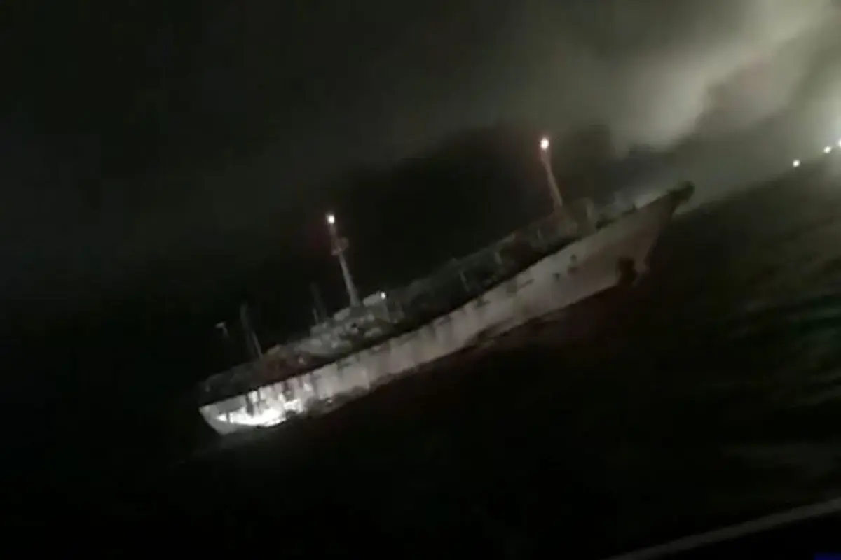 حمله گارد ساحلی آرژانتین به کشتی ماهیگیری چین
