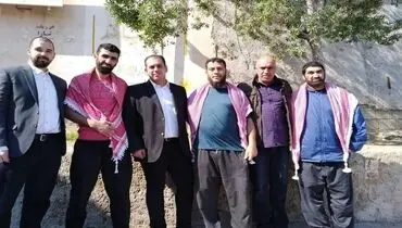 ایران ۳ صیاد اردنی را آزاد کرد +عکس