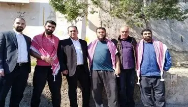 ایران ۳ صیاد اردنی را آزاد کرد +عکس