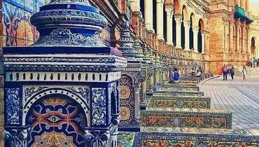 معماری زیبای ایرانی در قلب اسپانیا+عکس