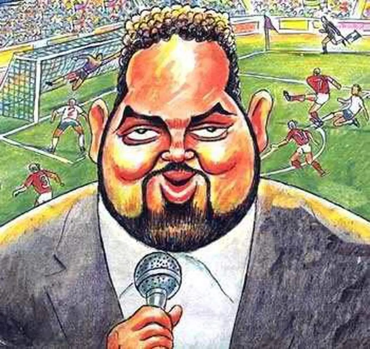 68 جمله بیادماندنی جواد خیابانی در هنگام گزارش فوتبال!