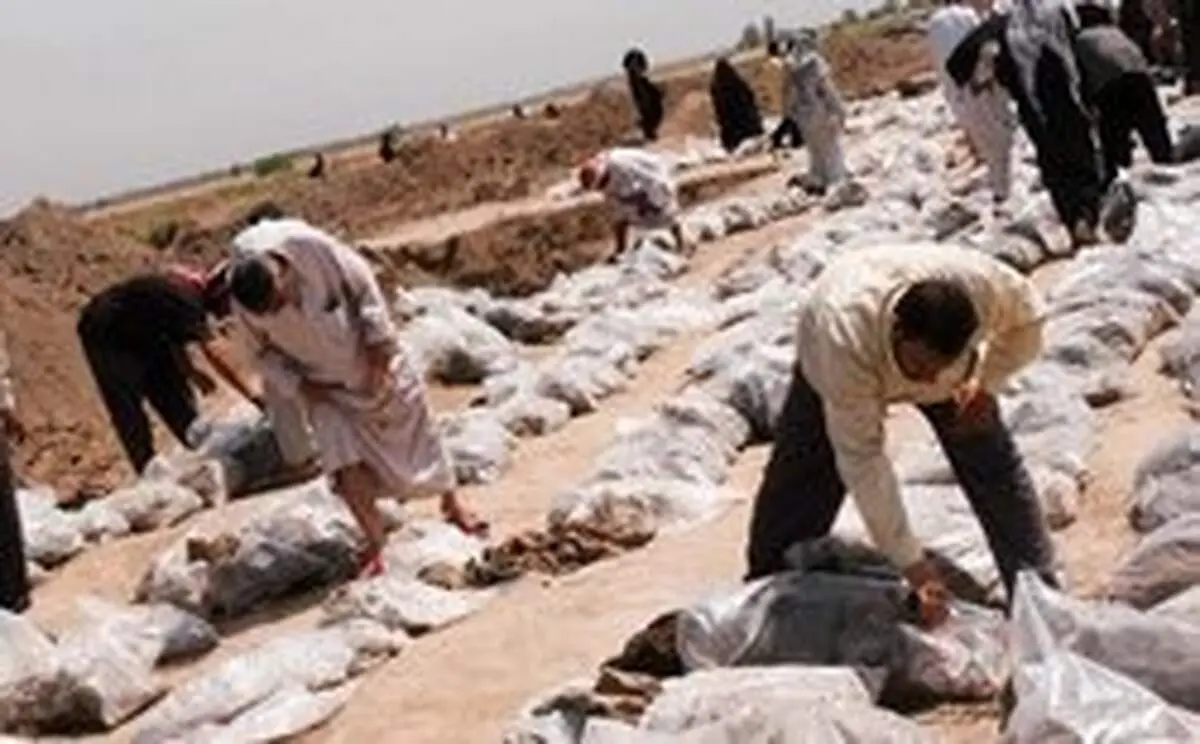 خارج کردن حدود ۵۰۰۰ جسد در موصل