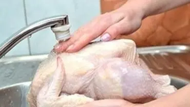 ۵ اشتباه بزرگ در شستشوی مرغ