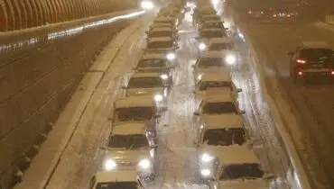 احتمال برفی شدن جاده چالوس از امشب