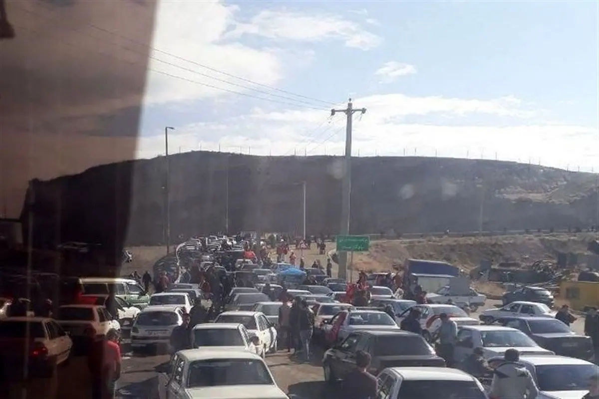 جاده ایلام به مهران یکطرفه شد