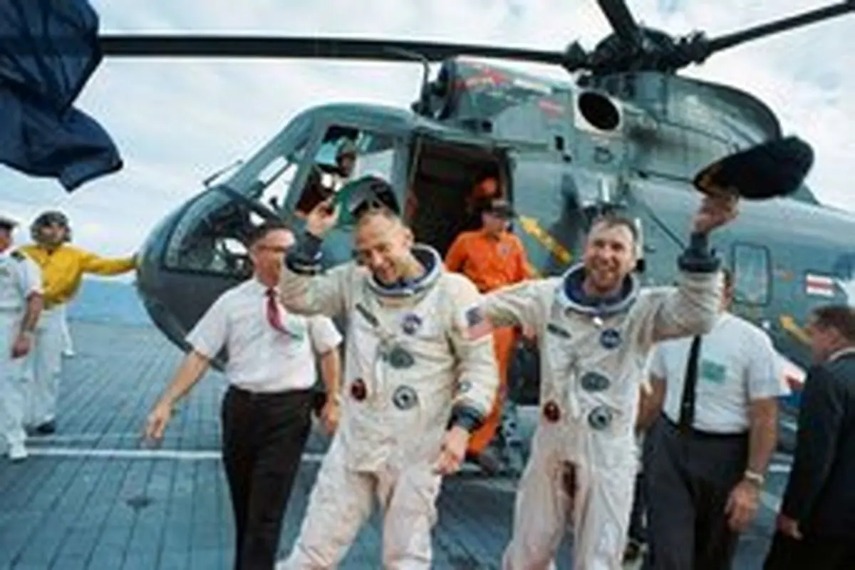 جیمز لاول فضانورد روز‌های سخت و هیجان‌انگیز فضانوردی