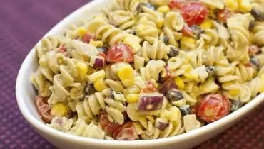طرز تهیه سالاد پاستای لاتین
