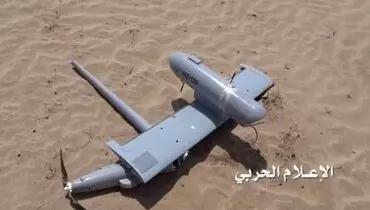 انهدام پهپاد جاسوسی متجاوزان در جنوب عربستان