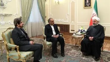 دیدار «قاسمی» و «صابری» سفرای جدید ایران با روحانی