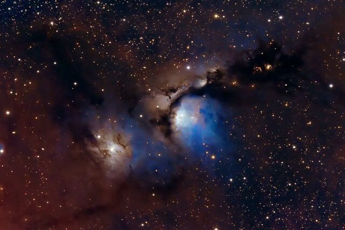 ابر‌های گرد و غبار میان ستاره‌ای و سحابی‌های درخشان+عکس