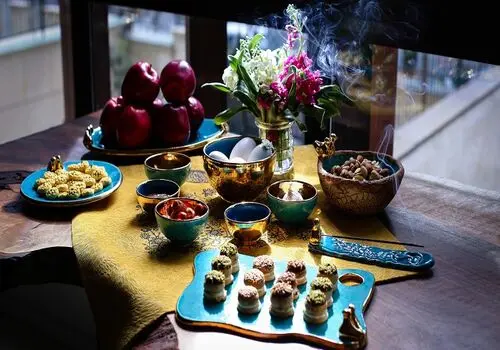 11 ایده شیک و زیبا چیدمان میز هفت سین برای نوروز ۱۴۰۳ + تصاویر