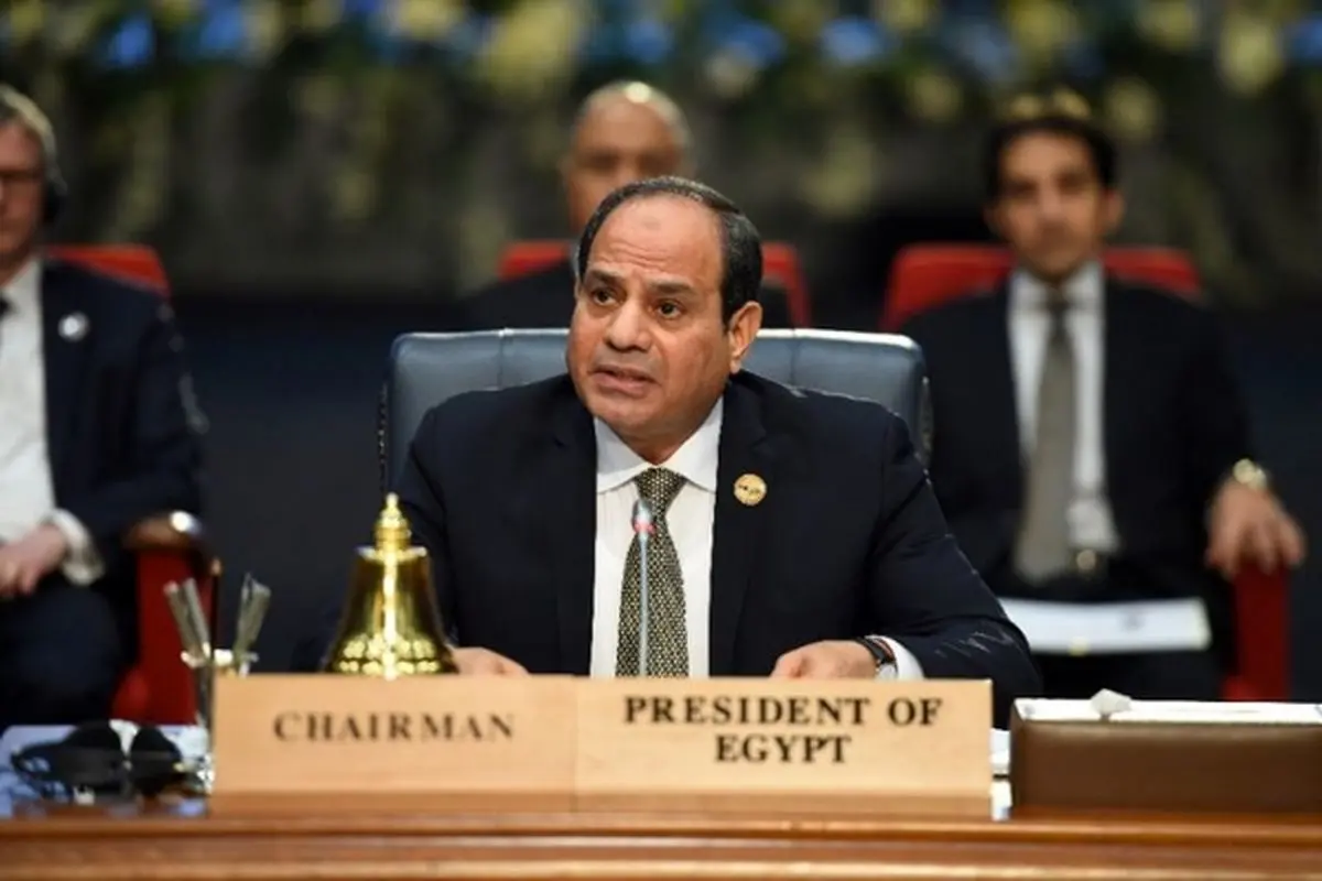 هشدار عبدالفتاح السیسی درباره تظاهرات در مصر