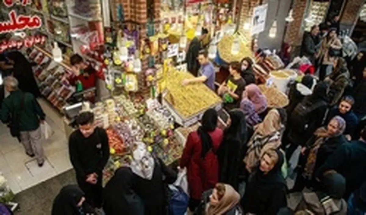 حال بازار در خرید شب عید