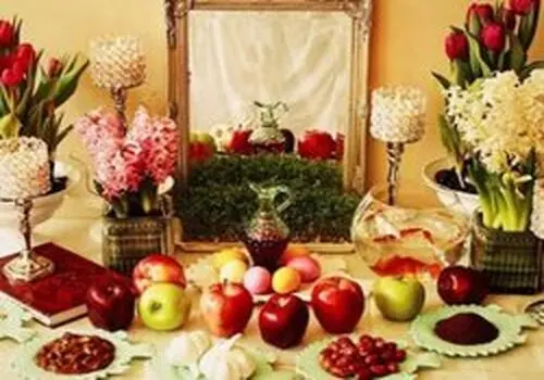 11 ایده شیک و زیبا چیدمان میز هفت سین برای نوروز ۱۴۰۳ + تصاویر