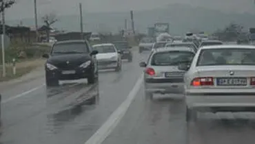 ترافیک سنگین در جاده‌های منتهی به شمال کشور