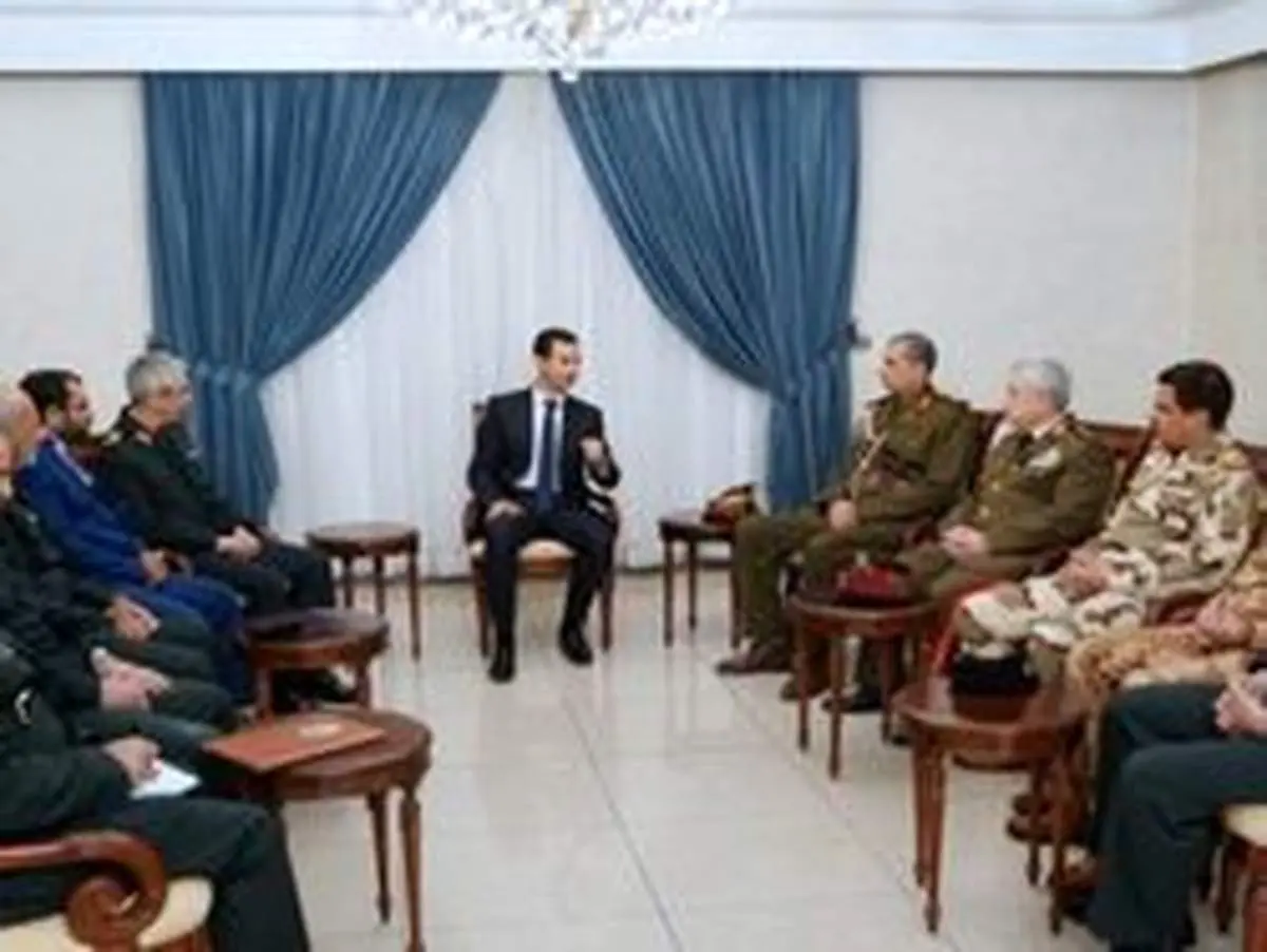 اسد: روابط دمشق، تهران و بغداد بسیار محکم است
