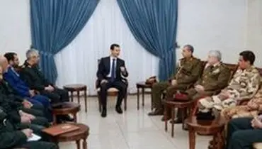 اسد: روابط دمشق، تهران و بغداد بسیار محکم است
