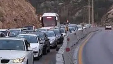 ترافیک سنگین در هراز، فیروزکوه و کرج ـ چالوس