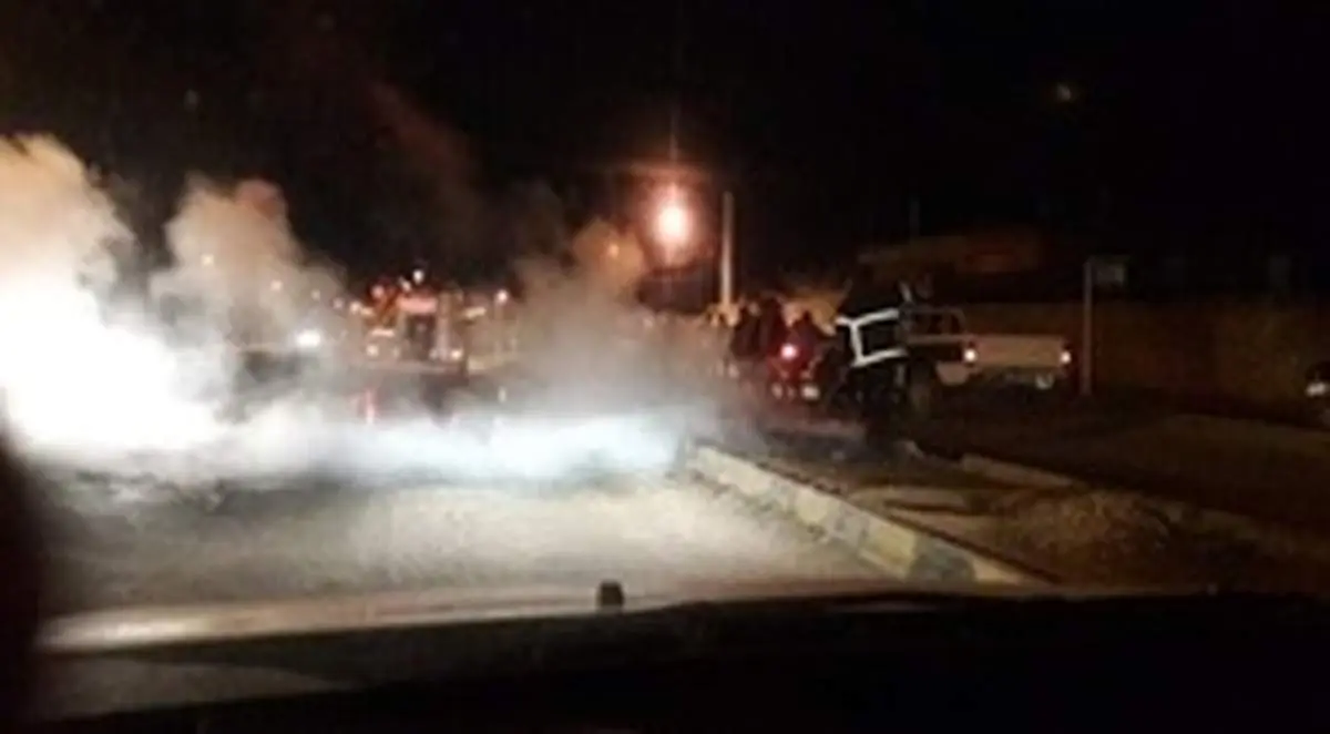 ضرب و شتم مامور آتشنشانی در عملیات اطفای حریق